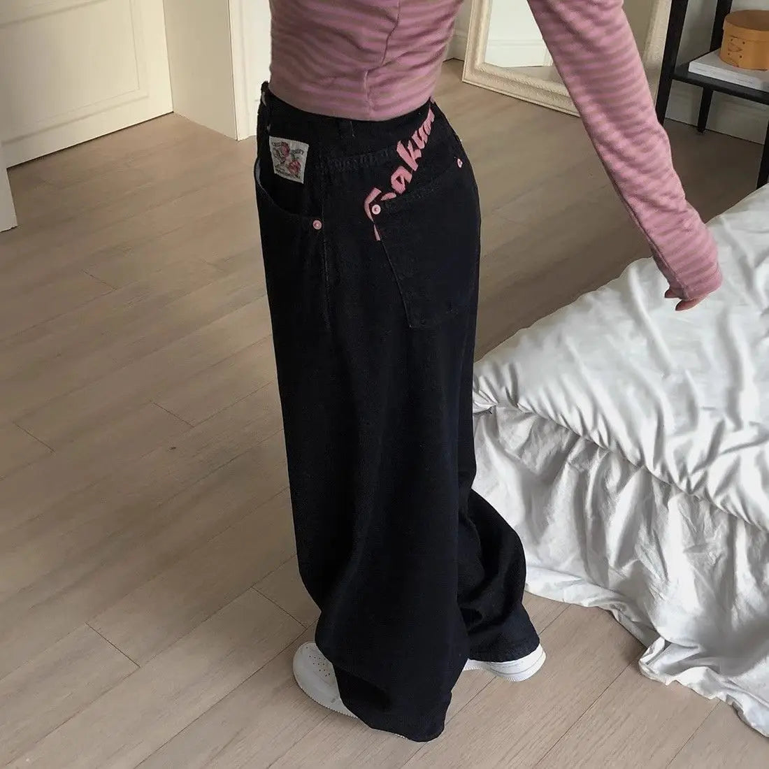 Retro Emo Harajuku Loose Jeans