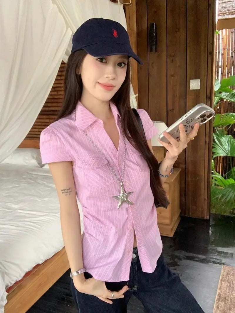 Fashion Blouse Sweet Elegant Women Clothing