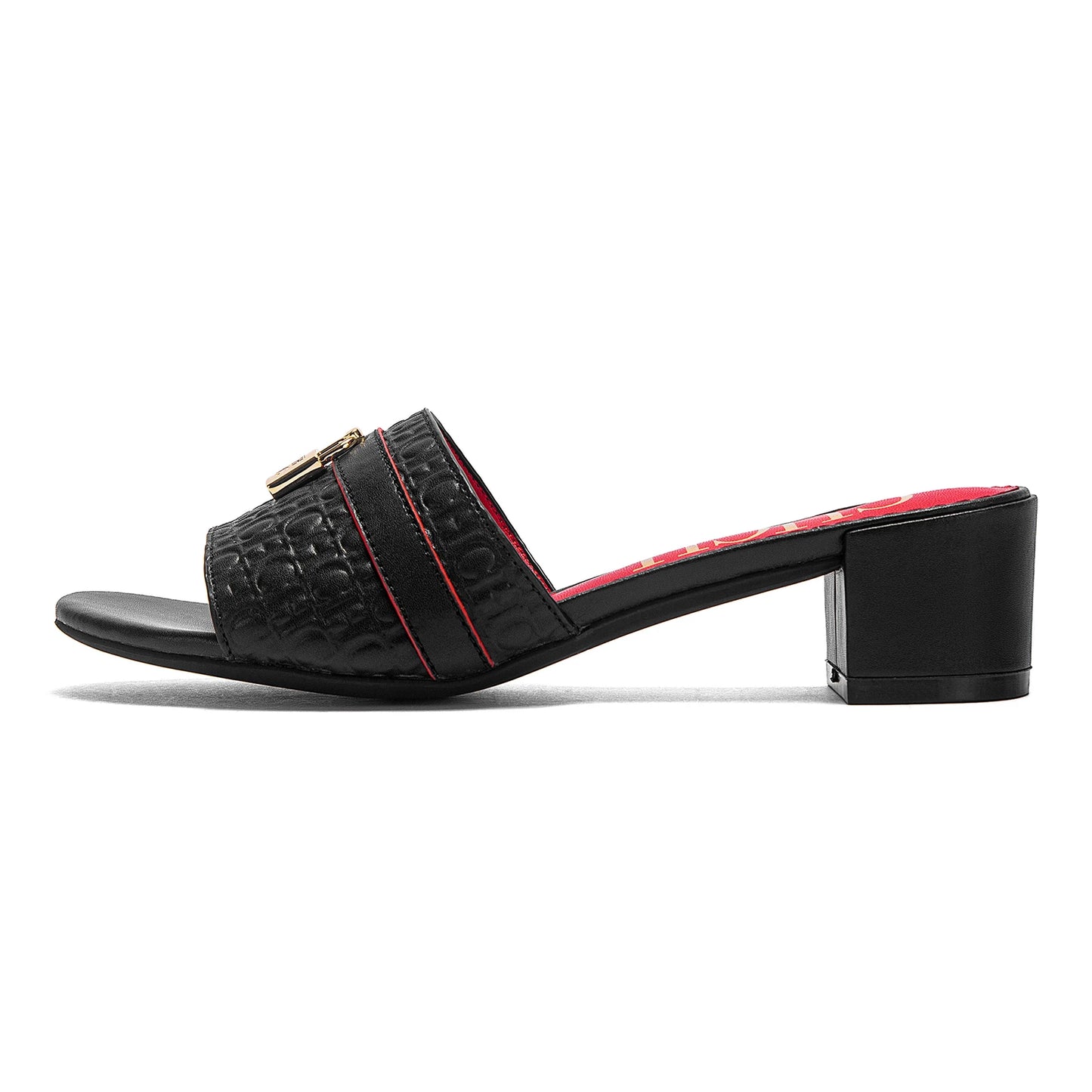 Comfortable Heeled Sandals Slide Sandals