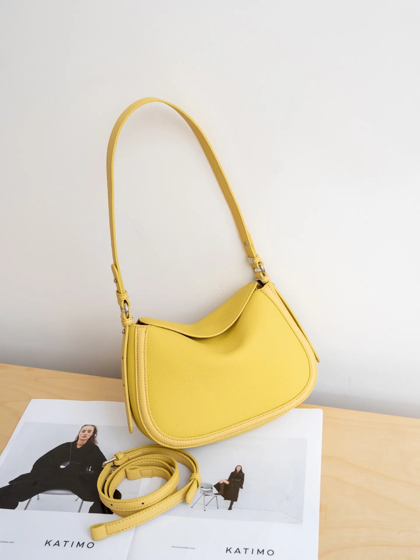 YANATARI Genuine leather woman bag