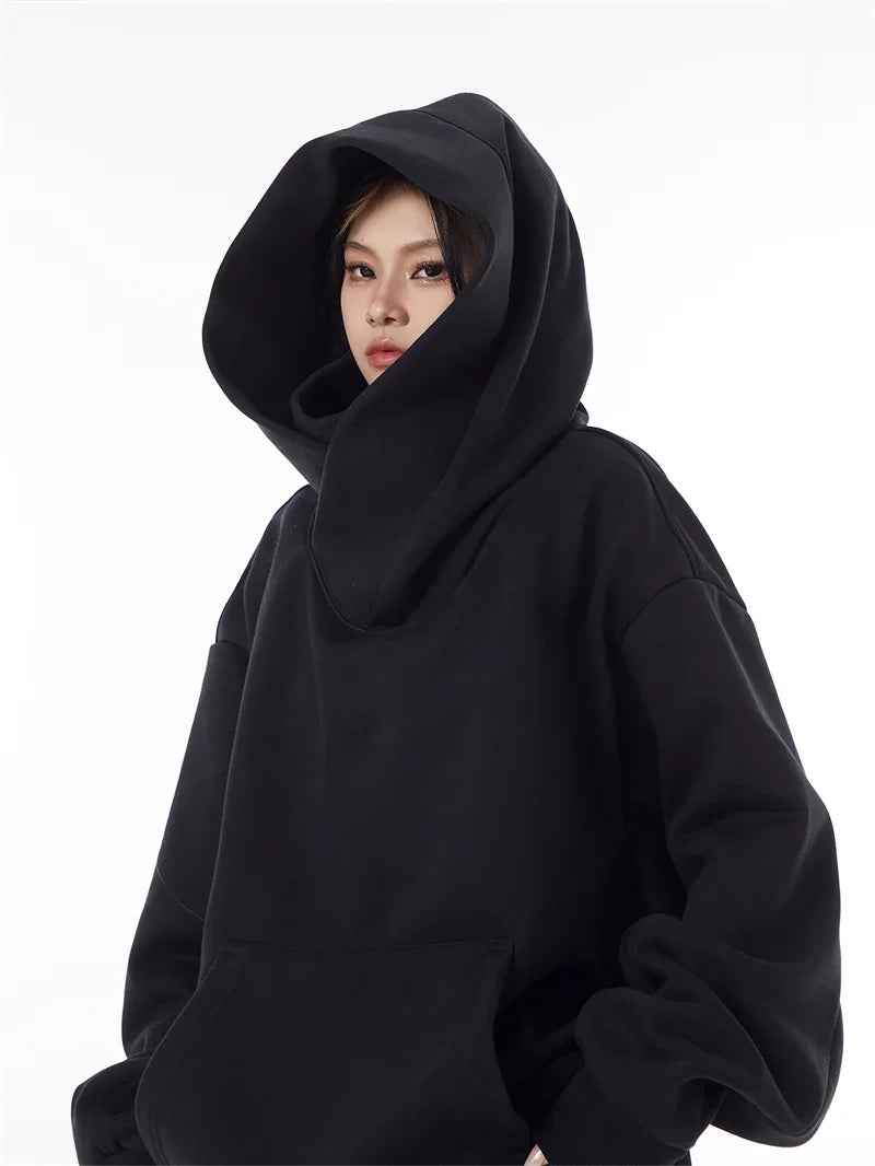 Sweatshirts Hip Hop Japanese Streetwear Oversized Hoodie