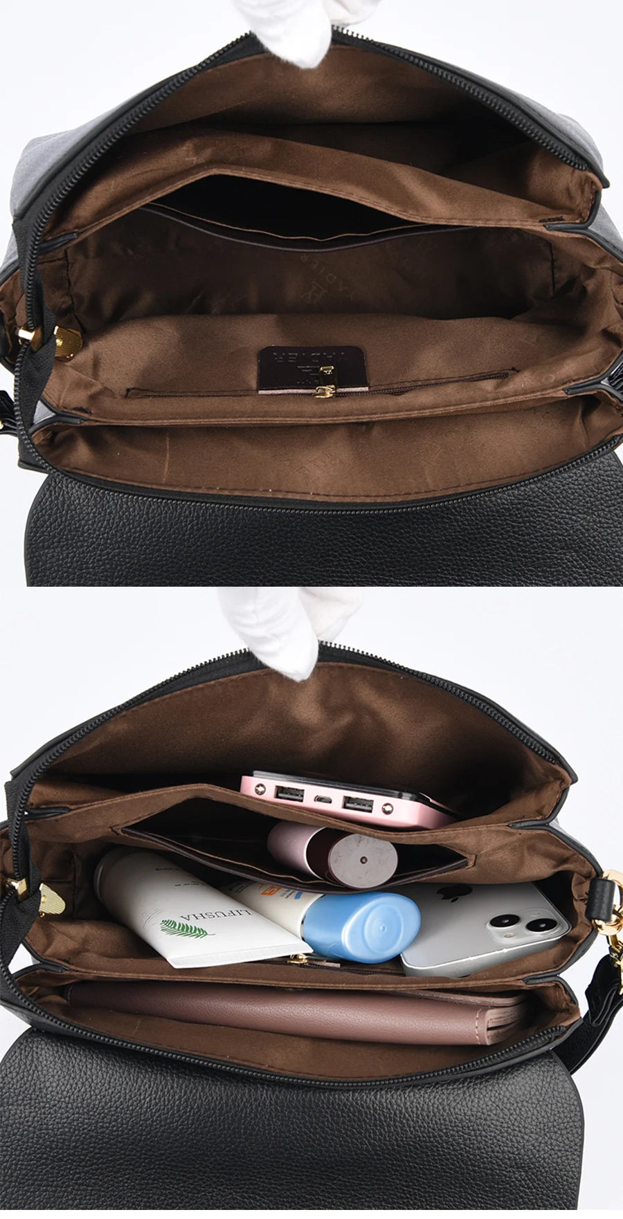 Soft Leather Luxury Shoulder Crossbody