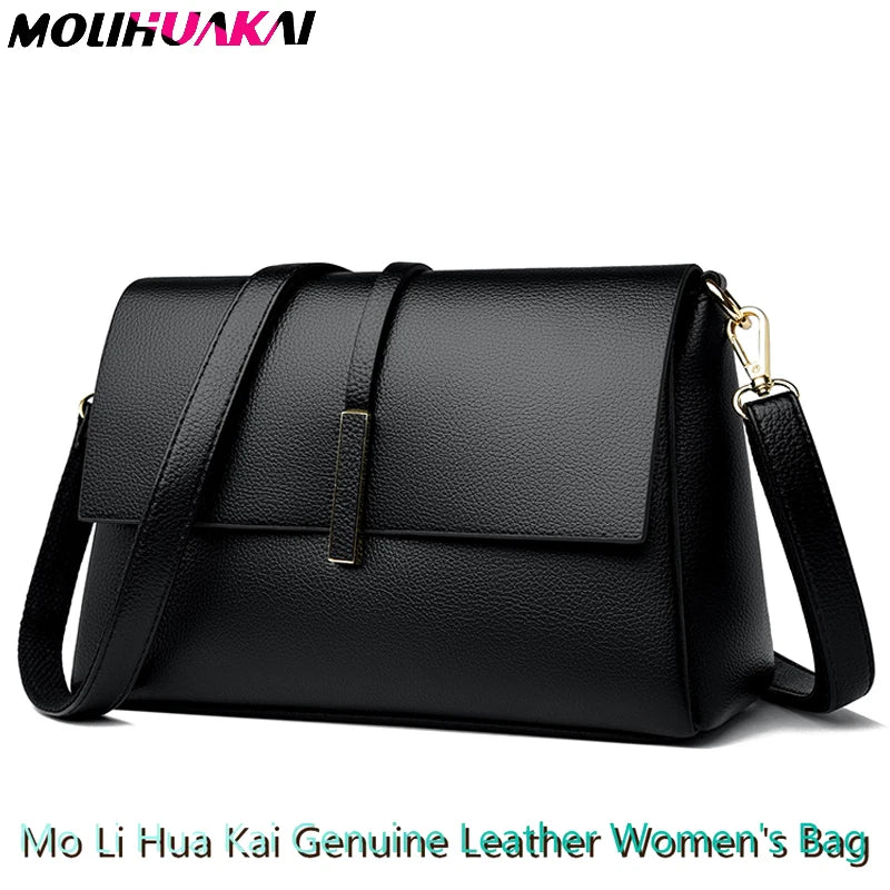 Soft Leather Luxury Shoulder Crossbody