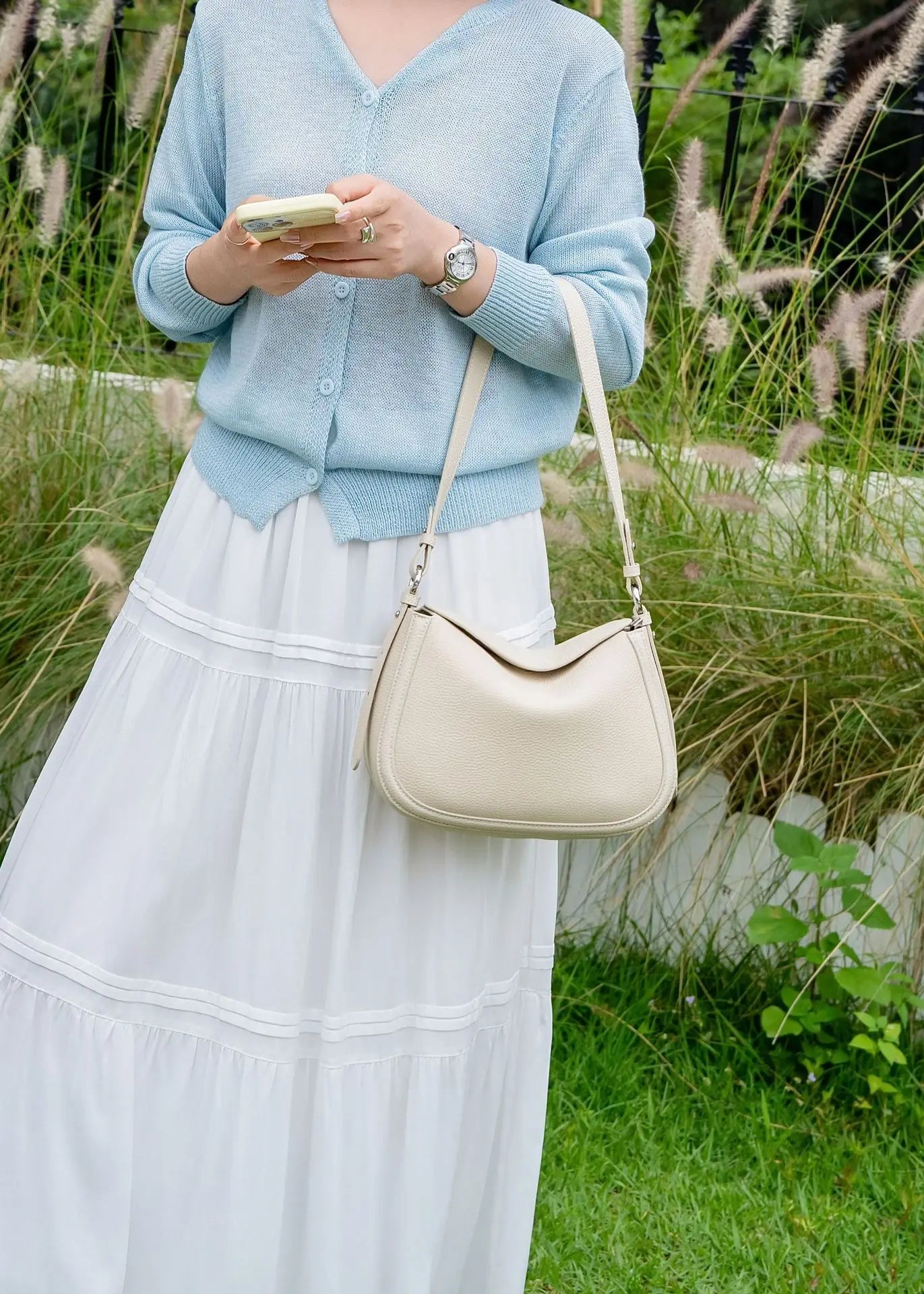 YANATARI Genuine leather woman bag