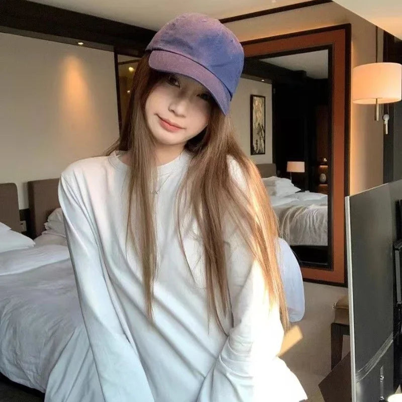 Versatile and Simple White Inner Wear Top Clothes