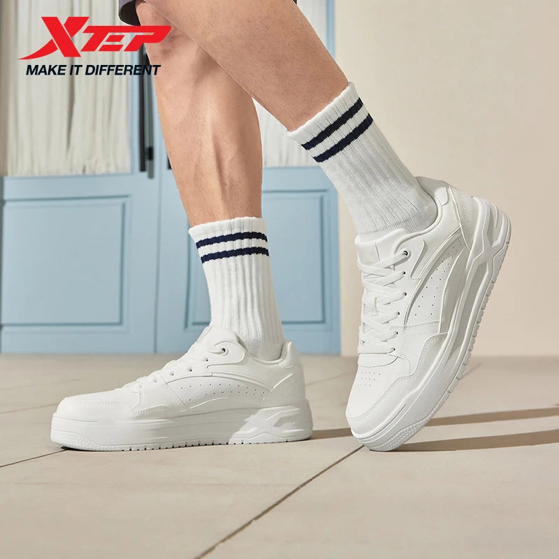 Xtep Lightweight Sports Shoes Thick Sole Low-top Fashionable