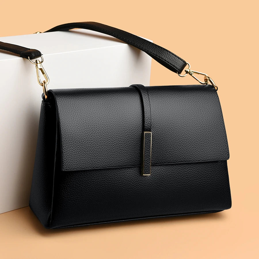 Soft Leather Luxury Shoulder Crossbody