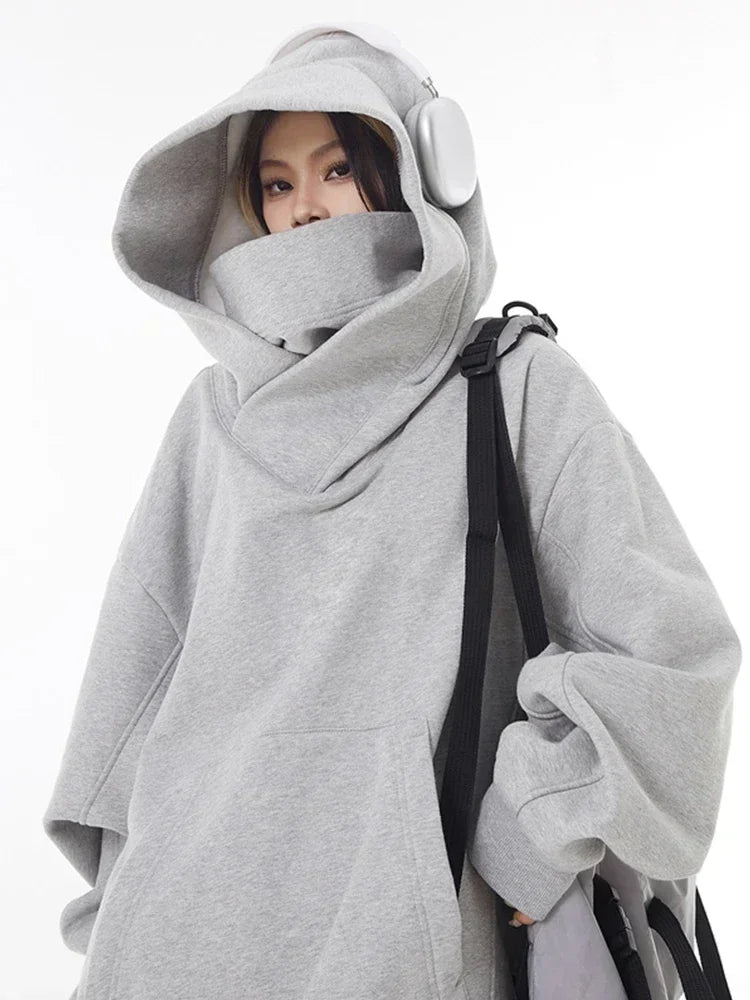 Sweatshirts Hip Hop Japanese Streetwear Oversized Hoodie