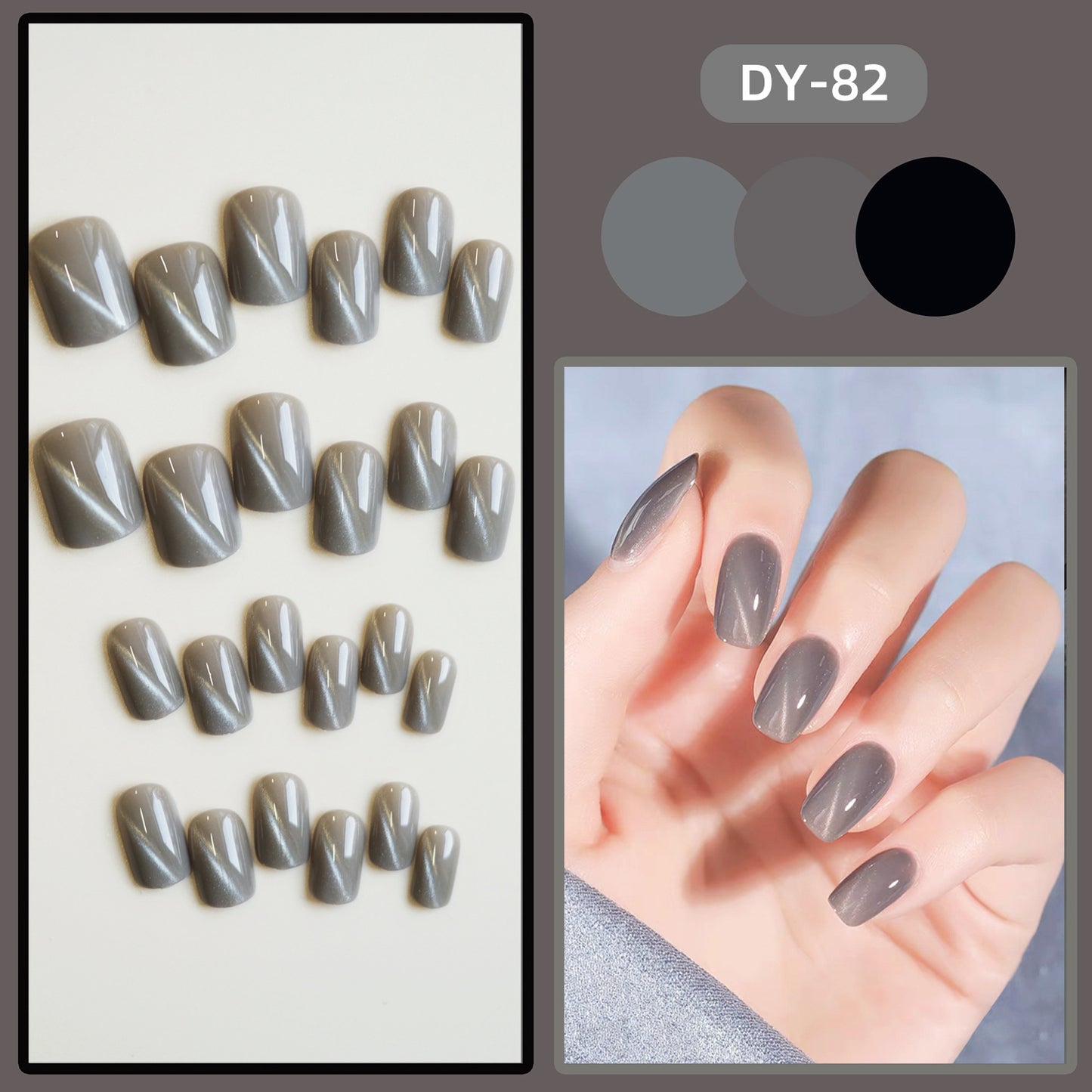 Velmora quitz Bloom Nail Tips